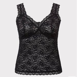 NWT Torrid Black Lace Brami Bralette